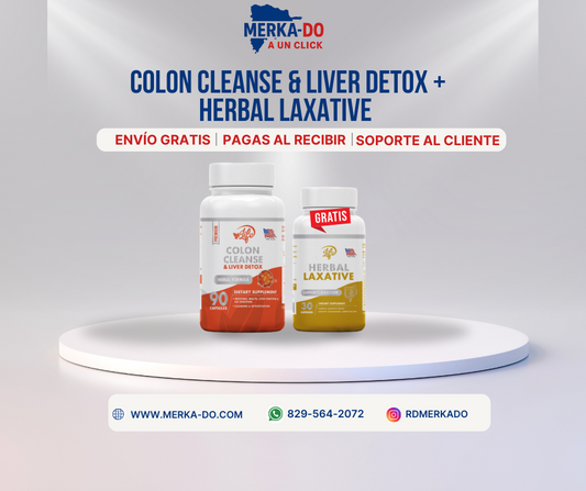 Colon Cleanse & Liver Detox + Herbal Laxative